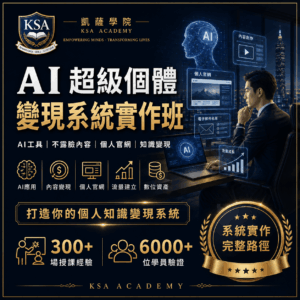 AI超級個體變現系統實作班